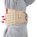 Inflatable Waist Traction Brace Belt - Spinal Lumbar Support & Back Pain Relief Massager | Unisex Skin Color - Buy Online on GoSupps.com