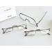 LUR Reading Glasses 3-Pack - Metal Half-Rim Readers (Gunmetal) 2.5x Magnification for Stylish Vision Correction - Buy Online on GoSupps.com