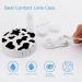 Buy Bagea-Ka Cowhide Milk Cow Print Contact Lens Case - Eye Care Kit with Tweezers & Bottle for Travel & Home - International Shipping Available - Buy Online on GoSupps.com