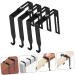 Cabilock 4pcs Door Storage Hooks Clothes Rack Home Hook Multipurpose Hook Heavy Duty Hook Clothing Hanger - Buy Online on GoSupps.com