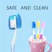 ILLUVA 10-Piece Portable Toothbrush Head Covers - Travel Toothbrush Protector - Buy Online on GoSupps.com