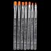 7pcs Nail Art Pen Set - Acrylic UV Gel Extension Brushes for Perfect Manicures | Women's Nail Tools - Buy Online on GoSupps.com