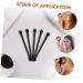 Ipetboom 30pcs Double Ended Eye Shadow Stick Sponge Disposable Makeup Brushes Girl Makeup Tools Woman Make up - Buy Online on GoSupps.com