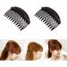 Bump It Up Volume Hair Base Set - 5-Piece Sponge Styling Insert & Braid Tool Combo for Women (Black) - Buy Online on GoSupps.com