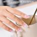 Semi Cured Gel Nail Strips - Self-Adhesive French Tip Manicure Wraps for Long Lasting Results - UV/LED Lamp Required - Buy Online on GoSupps.com