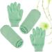 PACKOVE Moufles Exfoliants en Gel Naturel 2 Paires Hydratants pour Mains et Pieds Unisexes Soins Spa Hydratation et Blanchiment Peau Douce - Buy Online on GoSupps.com