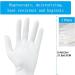 ZFYOUNG 6 Pcs White Cotton Gloves for Dry Hands & Eczema - Moisturizing Gloves for Men and Women - Beauty & SPA Cloth Gloves - Buy Online on GoSupps.com