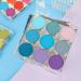 AMY'S DIARY Blue Eyeshadow Palette Blue Purple Matte eye shadow makeup 9 colors Blue Purple Matte Eyeshadow Long Lasting Colorful Eye Shadow Plattet for Women (03) 3 - Buy Online on GoSupps.com
