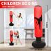 Kids Inflatable Boxing Bag Set with Air Pump and Gloves - 63 Inch | Practice Karate and Taekwondo with Instant Rebound - Buy Online on GoSupps.com