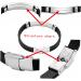CALLARON 3 Pcs Bracelets Stainless Steel Jewelry Mx3pcs As Shownx3pcs - Buy Online on GoSupps.com