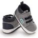 MASOCIO Baby Boy First Walking Shoes | Soft Sole Anti-Slip Prewalker 6-12 Months | Gray 1 - Buy Online on GoSupps.com
