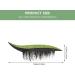  minkissy 16 Pairs False Eyelash Stickers Eyelash Stickers Eyeliner Stickers for Girls' Eyes Cosmetics False Eyelashes Green Ribbon Green Eyelash Stickers Decorate Plastic - Buy Online on GoSupps.com
