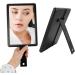Handheld Hand Mirror for Salon and Barbershops - Portable Black Makeup Vanity Mirror with Handle - Buy Online on GoSupps.com
