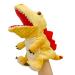 lilizzhoumax Simulation Stegosaurus Hand Puppet Plush Toy Stuffed Animal Plush Dinosaur Cute Role-Playing Child Interactive Early Education Toys Home Decoration Animal Toys Gift for Kids