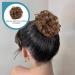 CPJJ 1 item Fluffy meatball head Hair ponytail extension Fake ponytail Hairpiece Hair Ribbon Ponytail Extensions Hair Extensions Wavy Curly Messy Hair Bun Extensions Donut Hair Chignons(B) - Buy Online on GoSupps.com