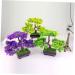 TOPBATHY 3pcs Desk Topper Faux Plants Artificial Pine Bonsai Desk Decoration Fake Bonsai Plant Artificial Plants Home Decoration Decorative Potted Plants Home D cor Outdoor Decorations Greenx3pcs mediumx3pcs - Buy Online on GoSupps.com