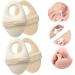 FRCOLOR 2 Pairs Toe Corn Stickers Corn Cushions for Feet Toe Corn Removal Anti-wear Corn Bandages Remover Cushion Soft Men and Women Wear Sleeve Foam - Buy Online on GoSupps.com