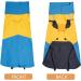 XXL XX-Large Blue+Yellow Dog Warm Coat - Windproof & Waterproof Winter Jacket for Cold Weather with Leash Hole - Buy Online on GoSupps.com