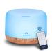 Miserwe 500ml Diffuser with Remote Control Waterless Automatic Shut Off Essential Oil Diffusers with Timing Mode Adjustable Oil Diffuser for Home