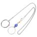 Yardwe 5 Sets Parrot Bird Neck Chain Parrot Leash Chain Stainless Steel Bird Accessory 30x2.3cmx5pcs As Shownx5pcs