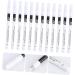 PLAFOPE 48 Pcs Eyeliner Pencil Highlighter Eyeliner Pens Woman Iluminador Makeup Eyeshadow Wooden Pole White - Buy Online on GoSupps.com
