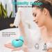 Soothing Silicone Massage Exfoliating Bath Brush w/ Soap Dispenser - Pink - Buy Online on GoSupps.com