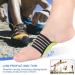 Orthotic Arch Support Brace for Plantar Fasciitis - Gel Strap for Men & Women | Relief for Flat Feet & High Arches - Comfortable Compression Wraps in Green - Buy Online on GoSupps.com