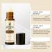  ZHJZGS Set of 6 bottles of firming grape seed oil to firm brighten and moisturize skin 10ml glass roll-on bottle for face and neck increases elasticity - Buy Online on GoSupps.com