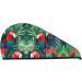 Tropical Flower Parrot Coral Velvet Dry Hair Cap Ideal for Home Travel Pool Parties & Beaches | Shop Now - Buy Online on GoSupps.com