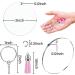 BigOtters Acrylic Keychain Blanks - 120PCS Clear Keychains with Rings and Tassels for DIY Vinyl Crafting - Buy Online on GoSupps.com