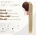 S-noilite 26 Ash Blonde Straight Wrap Around Ponytail Clip Extension - Long Popular Style - Buy Online on GoSupps.com
