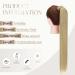 Shop S-noilite Clip-In Extensions - 66cm Ash Blonde Ponytail Hair Wraps | Realistic Smooth Hair Extensions in Various Colors - Buy Online on GoSupps.com