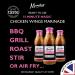 Mumtaz CHICKEN WINGS Marinade Sauce - Pack of 3x500g 15 Minute Magic Marinade Medium Spiced BBQ-Grill-Roast-Stir or Air fry All Natural Ingredients Gluten Free Vegan Friendly. - Buy Online on GoSupps.com