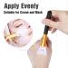 2 PCS Silicone Face Mask Brushes - Beauty Tool Applicator for Facial Mud Masks - Soft Hairless Body Lotion Applicator Brush - Makeup Tools for Women and Girls in Black - Buy Online on GoSupps.com