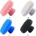 Dajidafu Facial Cleansing and Beauty Brush with Anti-Slip Handle Soft Hanging Hole and Easy to Clean Silica Gel Blue - Buy Online on GoSupps.com