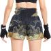 Tuff Sport Muay Thai Boxing Shorts MMA Kickboxing Workout - Medium Black TUF-MS654-BLK - Buy Online on GoSupps.com