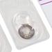 Buy Dark Brown Color Contact Lenses - Choco Dark Brown - Silicone Comfort - -4.00 Diopters - GlamLenses - 1 Pair with Container - Buy Online on GoSupps.com