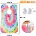 Beard Bib Apron | Non-Stick Waterproof Hair Catcher for Men | Tie Dye Grooming Cloth for Shaving & Trimming - Buy Online on GoSupps.com