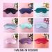 Personalised Sleep Silk Satin Eye Mask Custom Any Name Rest Sleeping Relaxing Mask Gift for Her Mothers Day Birthday Bridesmaid Hen Bridal Christmas Gift Party Favours Present HUNYLONDON (Light Blue) - Buy Online on GoSupps.com