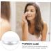 POPETPOP 4 Pcs Loose Powder Box Mini Containers Bath Powder Case 5g Powder Case Sample Travel Ultra Thin 7.5x7.5cmx2pcs Silverx2pcs - Buy Online on GoSupps.com