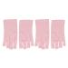 Nail UV Gloves Hand Protection UV Lamp Breathable Gloves for Manicures Protection Reusable Stretchy Professional Nail Lamp Fingerless UV Gloves Pink Gel Manicure Gloves - Buy Online on GoSupps.com