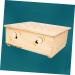 Beaupretty Moxibustion Box - Adjustable Wooden Foot Moxa Cone Burner for Home Pedicure Care - Buy Online on GoSupps.com