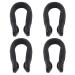4 pieces massage acupressure clip acupressure handicraft point clip portable magnets for stress reduction headache and migraine relief clip pink (black)