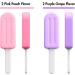 Invisalign Aligner Chewies 4 PCS - Popsicle Silicone with Grip Handles for Braces - Grape and Peach Flavors - Buy Online on GoSupps.com