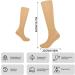 Radsocken 3 Pairs Compression Socks for Women Men Surgical Compression Stockings Flight Socks Knee High Support Socks for Sport Pregnancy Nursing Varicose Veins Travel Work 20-25 mmHg - Buy Online on GoSupps.com
