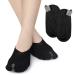 Ymiko Bunion Corrector Socks for Women - Soft, Elastic & Breathable Toe Separator Socks for Bunions - Black - Buy Online on GoSupps.com