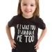 Newborn Boy Girl Short Sleeve Letter Print Loose Blouse T-Shirt | Black | Large - Buy Online on GoSupps.com