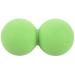 Xptieeck Tpe Ball Gym Fitness Ball Therapy Relax Exercise Portable Massage Ball Stress Relief Improve Blood Circulation Green