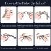 Buy 7 Pairs Curly False Eyelashes - Russian Strip Fluffy Cat Eye Lashes | Reusable Dramatic Look - Shop Internationally - Buy Online on GoSupps.com