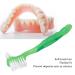 5-Part Prosthesis Toothbrush Set | Professional Oral Care & Plaque Removal for False Teeth - Green Cleaning Brush - Buy Online on GoSupps.com